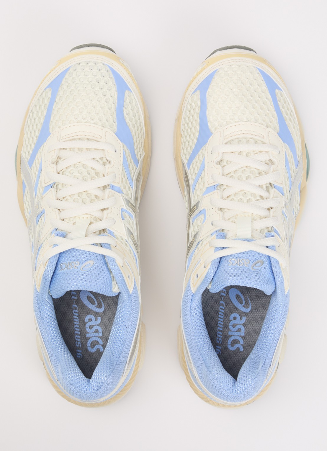 ASICS Gel-Cumulus sneaker met mesh details - detail 4 ivoor