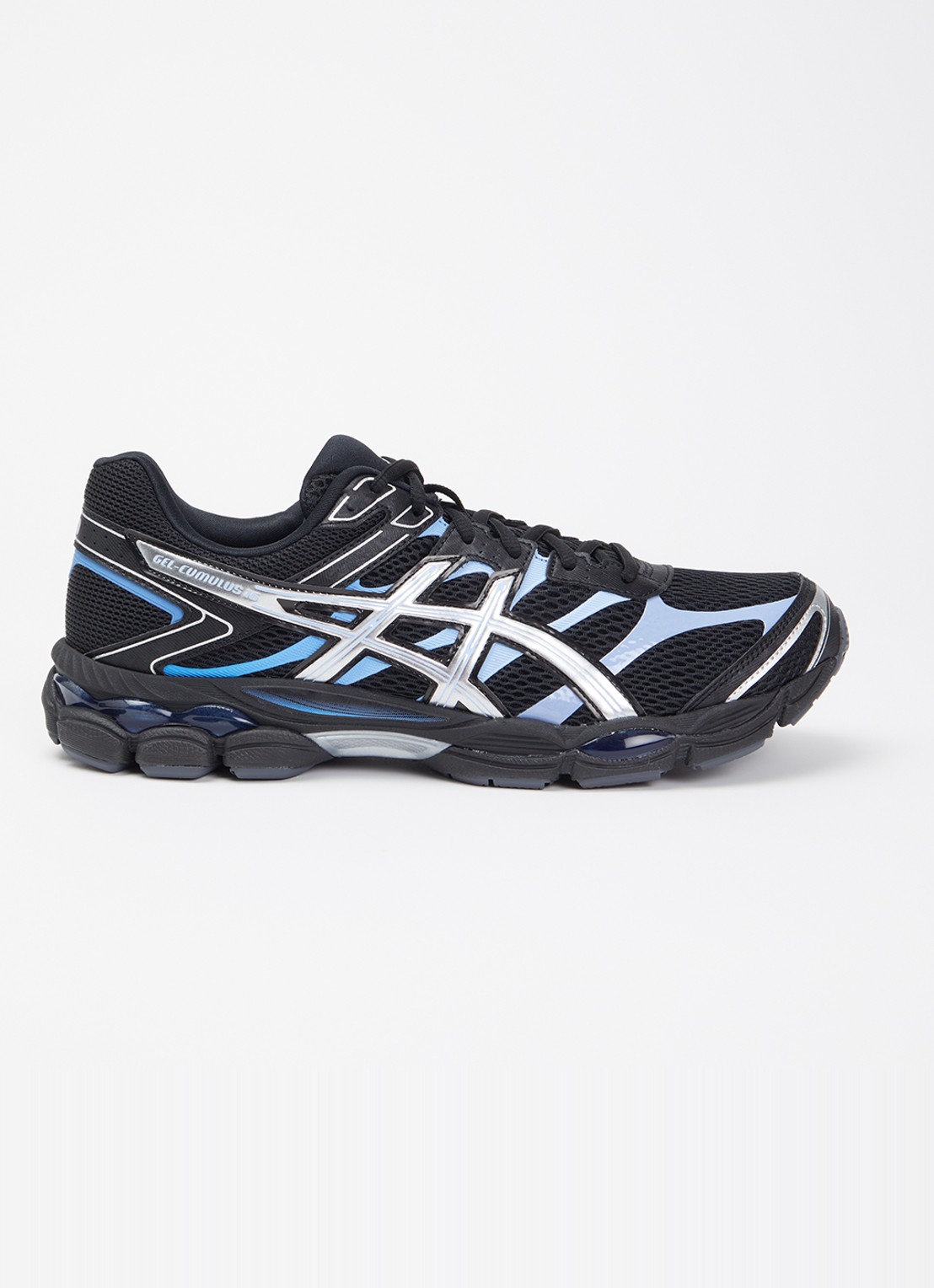 ASICS Gel-Cumulus sneaker van mesh - voorkant zwart
