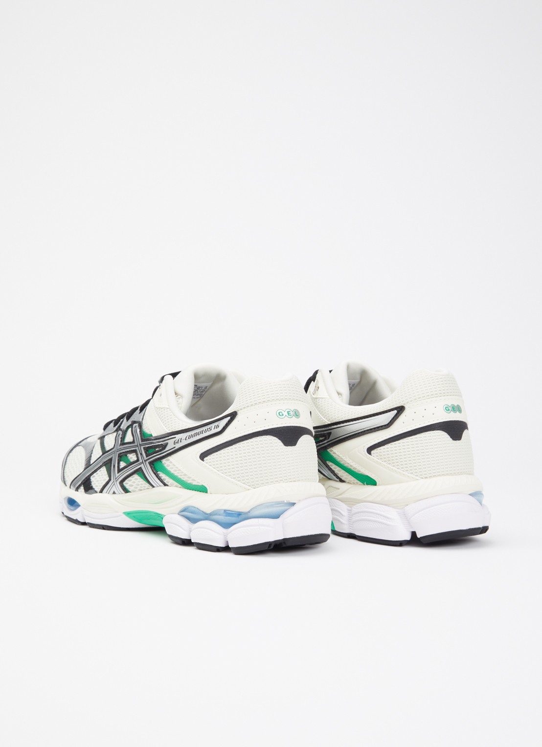 ASICS Gel-Cumulus sneaker van mesh - achterkant 2 creme