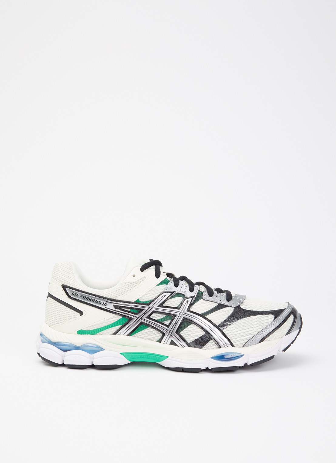 ASICS Gel-Cumulus sneaker van mesh - voorkant creme