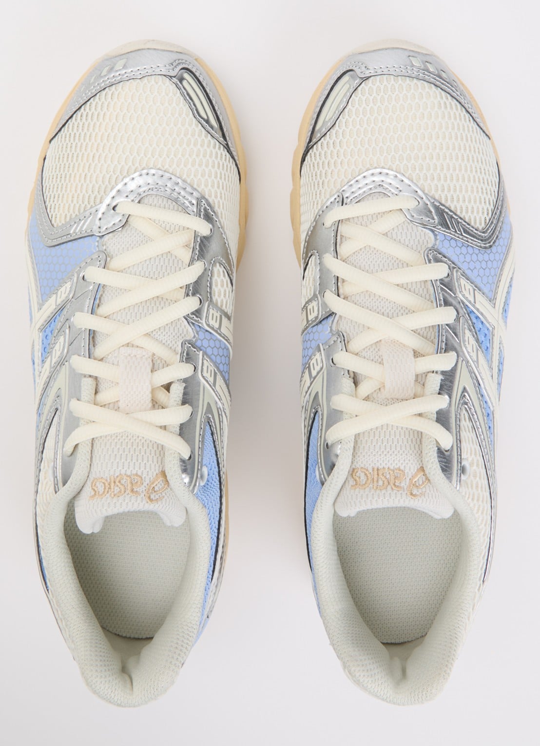 ASICS Gel-DS Trainer 14 sneaker met mesh details - detail 2 lichtblauw