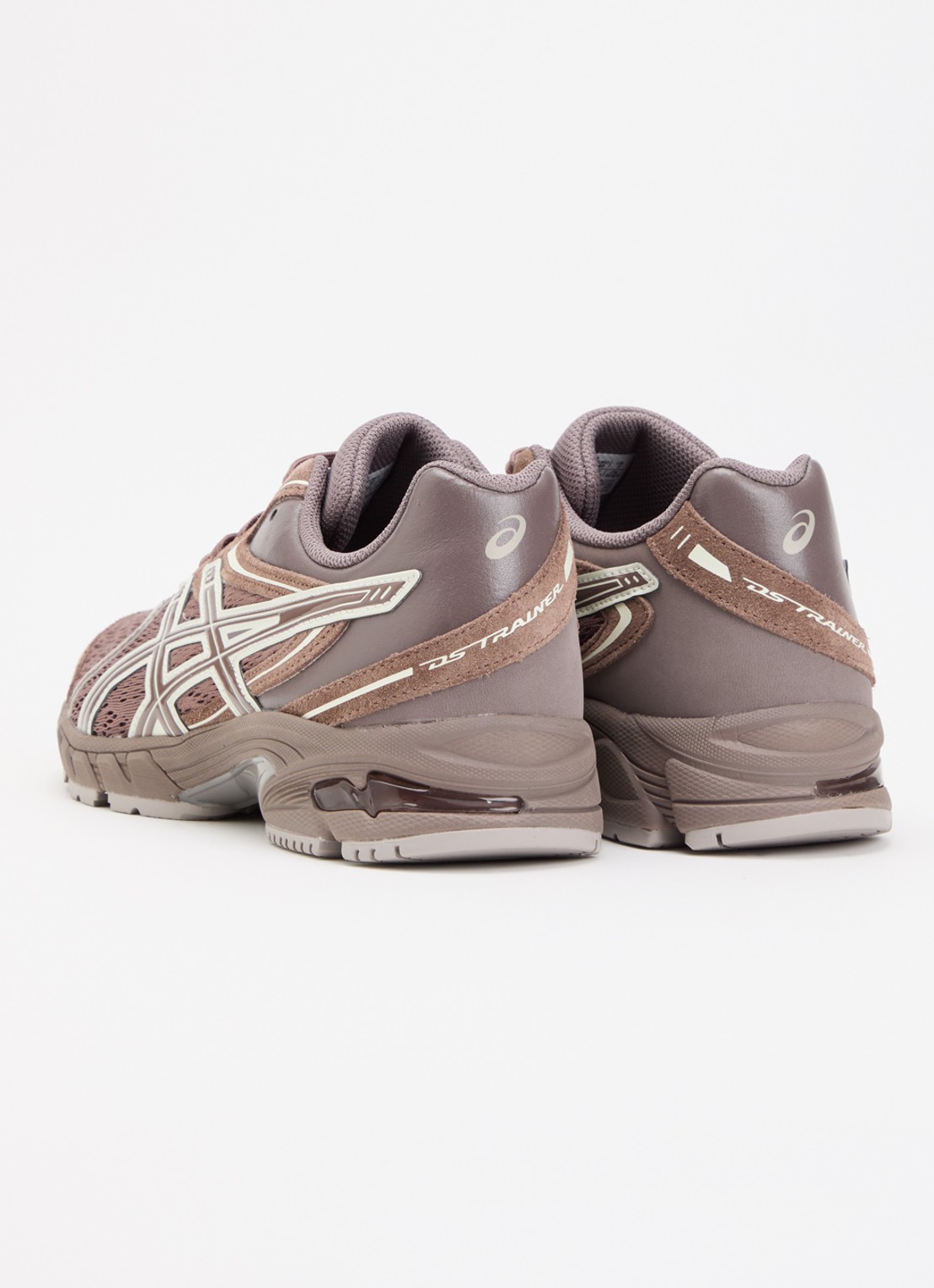 ASICS Gel-DS Trainer 14 sneaker met mesh details - achterkant 2 taupe