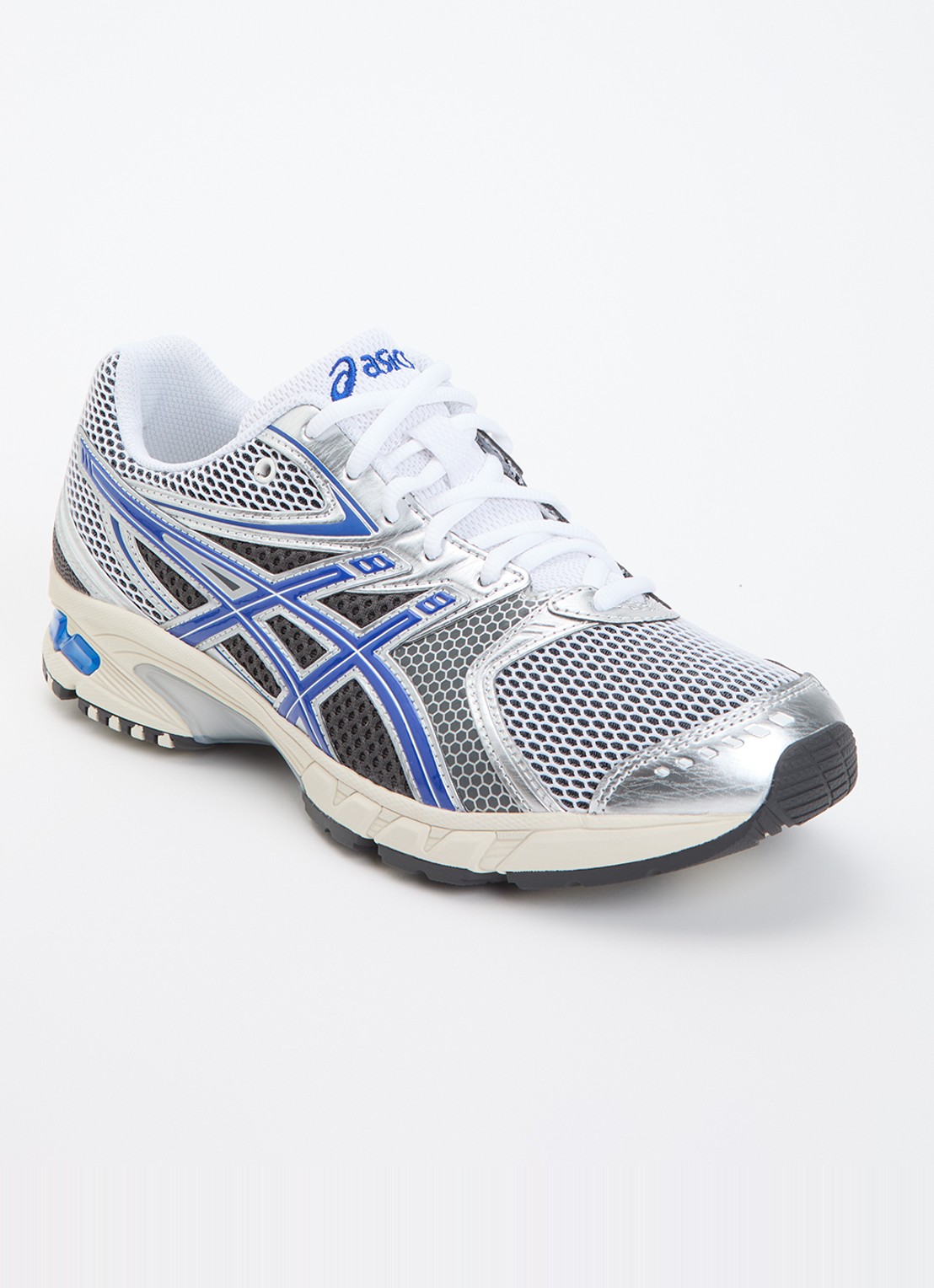 ASICS Gel-DS Trainer sneaker met mesh details - voorkant 8 kobaltblauw