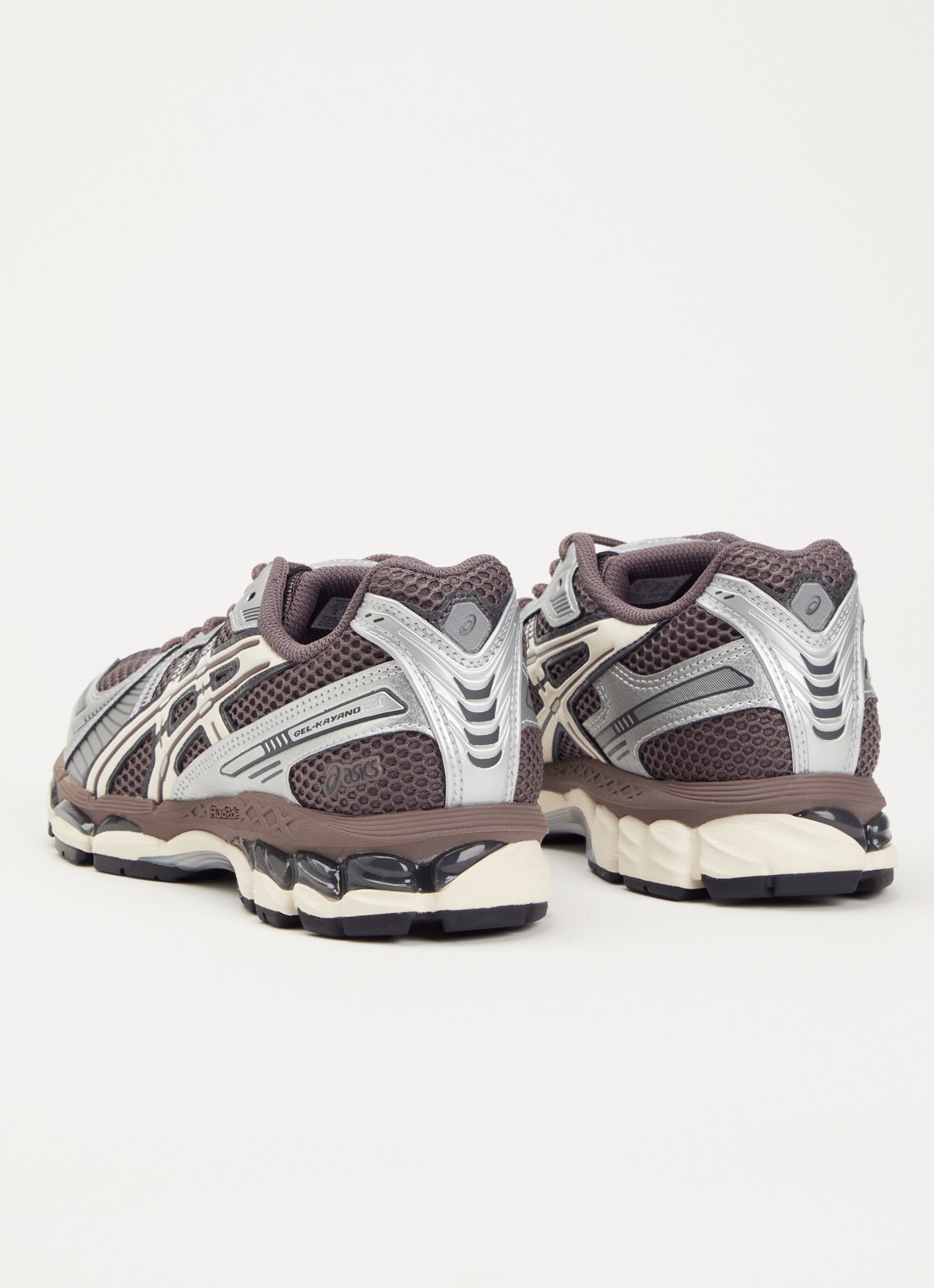 ASICS Gel-Kayano 12.1 sneaker met mesh details - achterkant 5 bruin