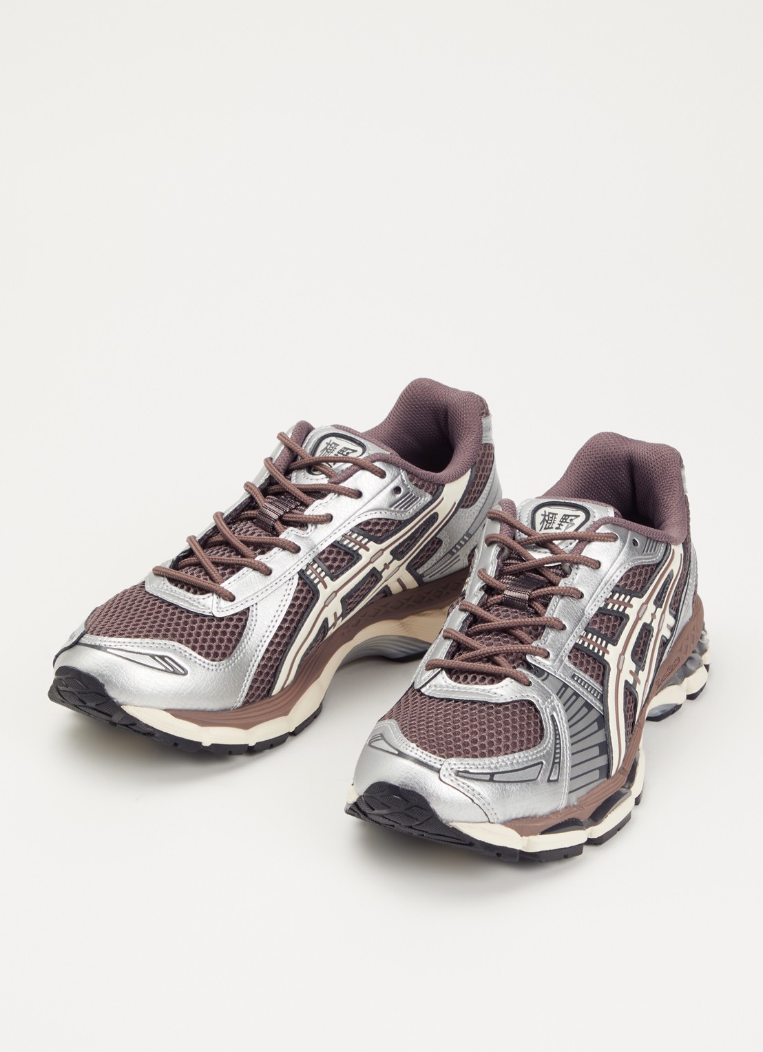 ASICS Gel-Kayano 12.1 sneaker met mesh details - detail bruin