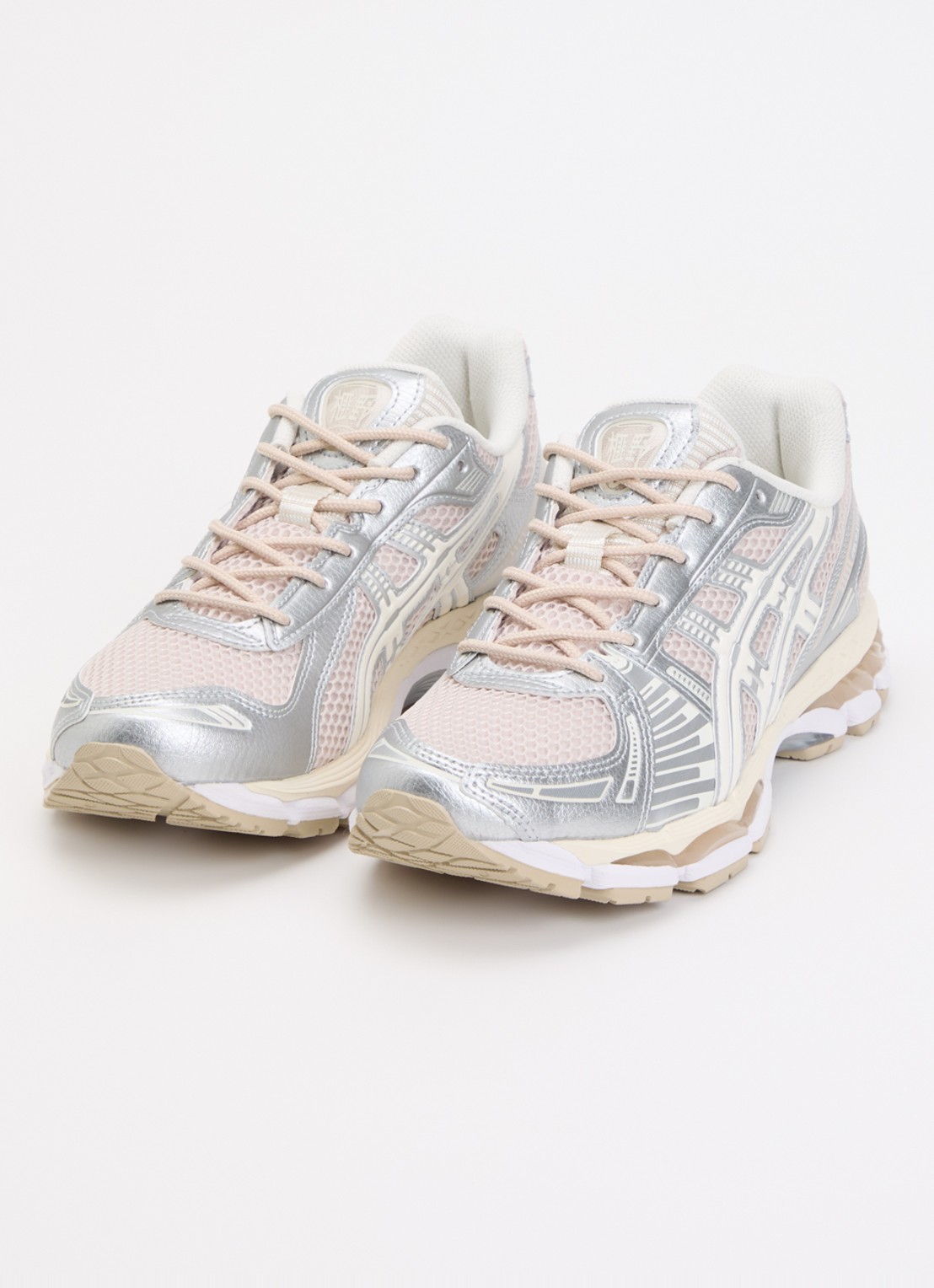 ASICS Gel-Kayano 12.1 sneaker met mesh details - detail 3 beige