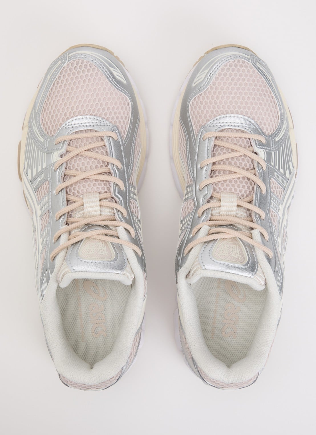 ASICS Gel-Kayano 12.1 sneaker met mesh details - detail 4 beige