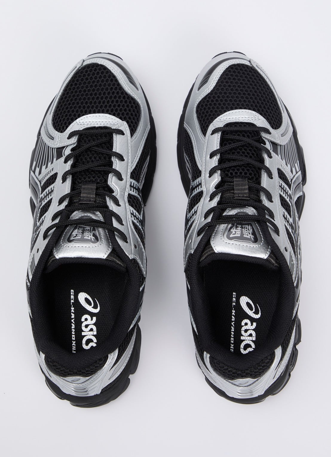 ASICS Gel-Kayano 12.1 sneaker met mesh details - detail 3 zwart