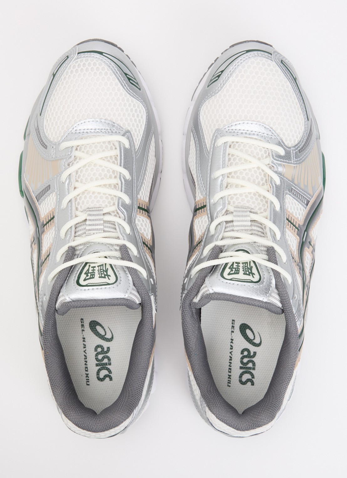 ASICS Gel-Kayano 12.1 sneaker met mesh details - detail 2 grijs