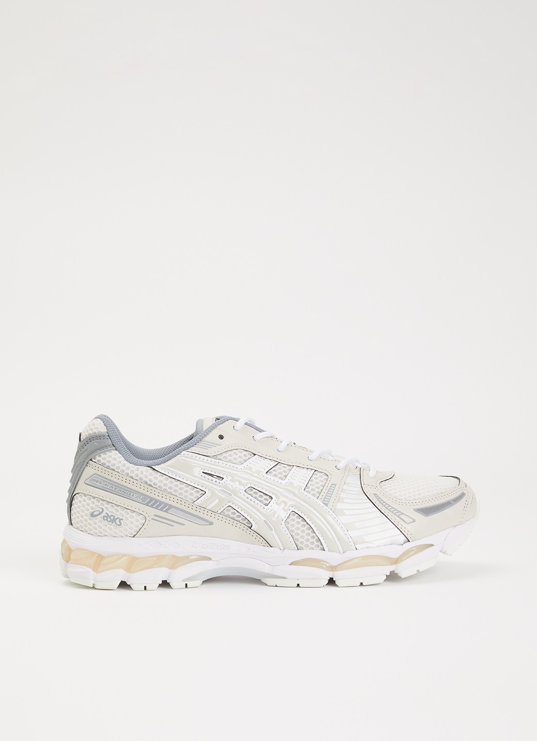 ASICS Gel-Kayano 12.1 sneaker met mesh details - voorkant 5 lichtgrijs