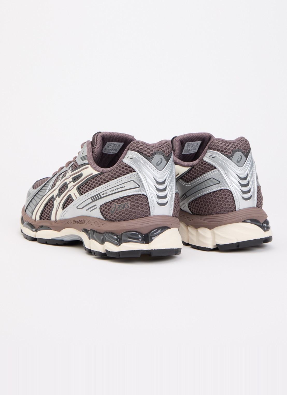 ASICS Gel-Kayano 12.1 sneaker met mesh details - achterkant gebroken wit