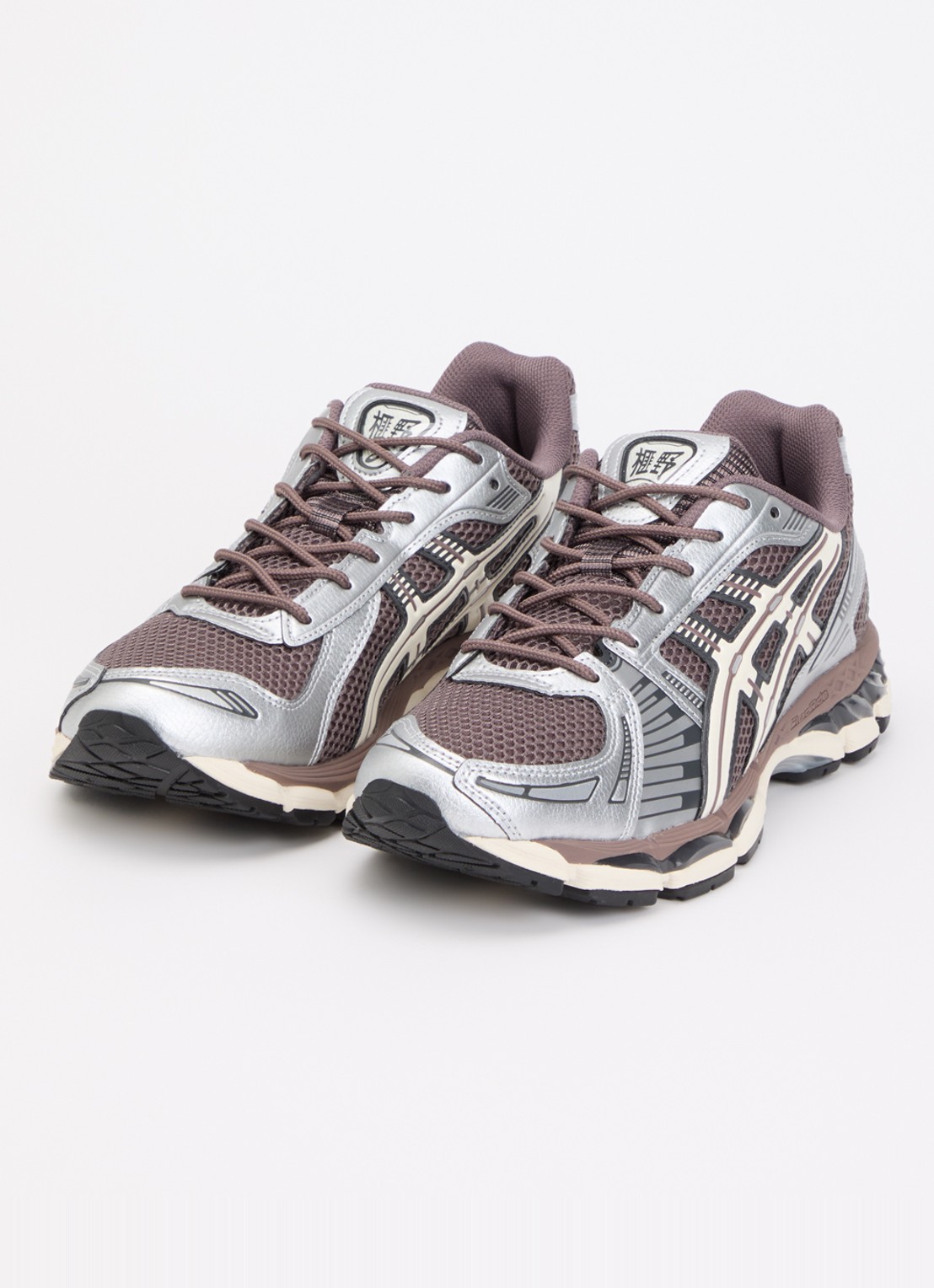 ASICS Gel-Kayano 12.1 sneaker met mesh details - detail 3 gebroken wit