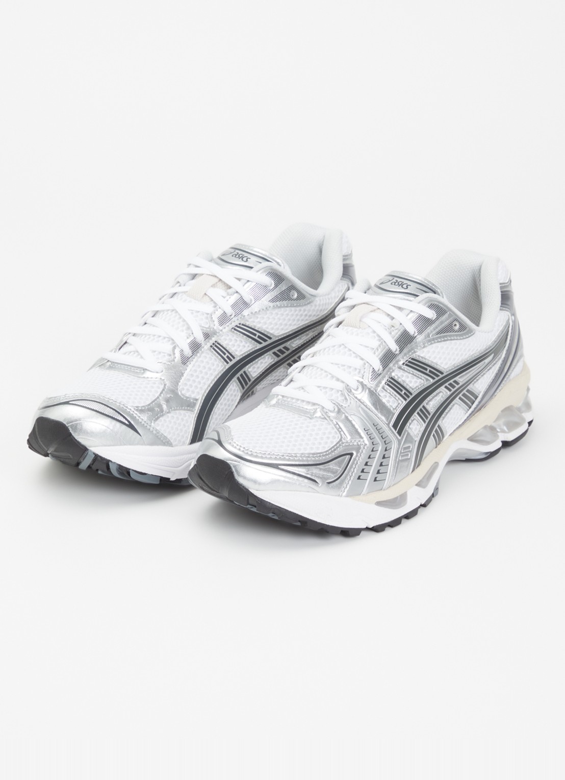 ASICS Gel-Kayano 14 sneaker met mesh details en metallic finish - detail 5 wit