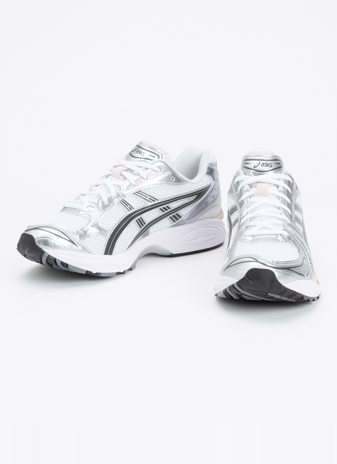 ASICS Gel-Kayano 14 sneaker met mesh details en metallic finish - detail 8 wit