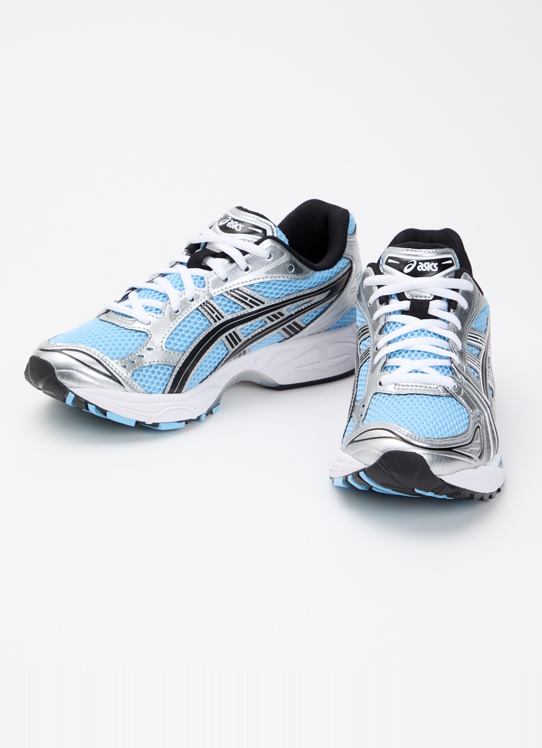 ASICS Gel-Kayano 14 sneaker met mesh details - detail 2 lichtblauw