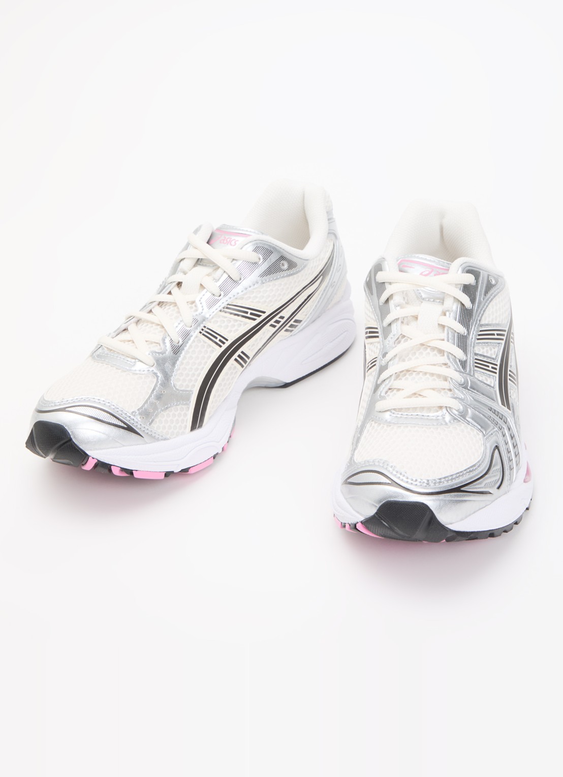 ASICS Gel-Kayano 14 sneaker met mesh details - detail 2 zilver
