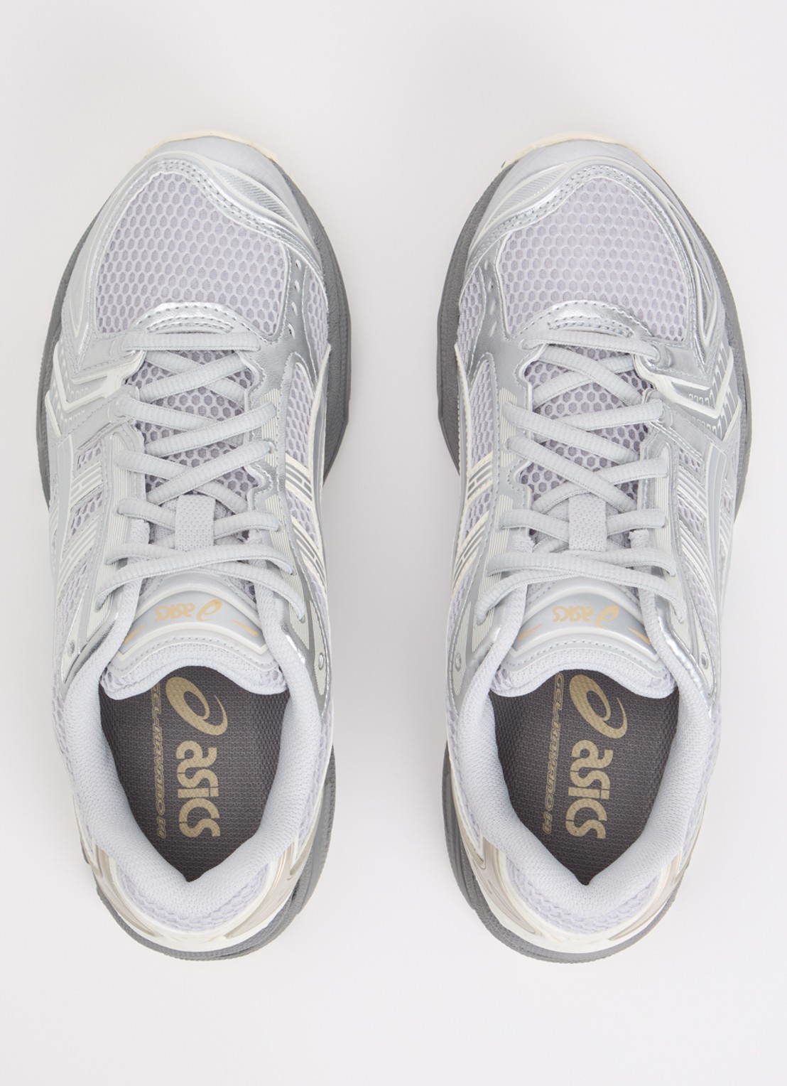 ASICS Gel-Kayano 14 sneaker met mesh details - detail 4 grijs