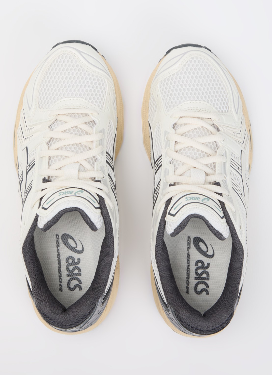 ASICS Gel-Kayano 14 sneaker met mesh details - detail 3 creme