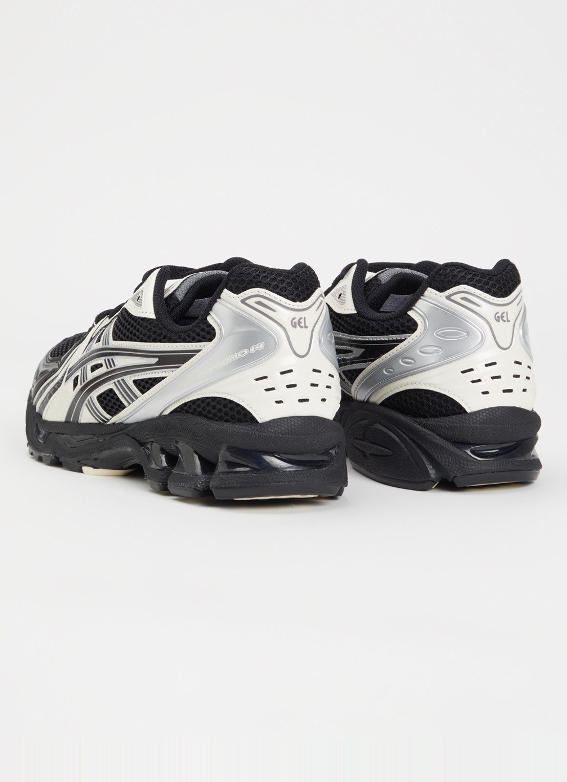 ASICS Gel-Kayano 14 sneaker met mesh details - achterkant 5 zwart