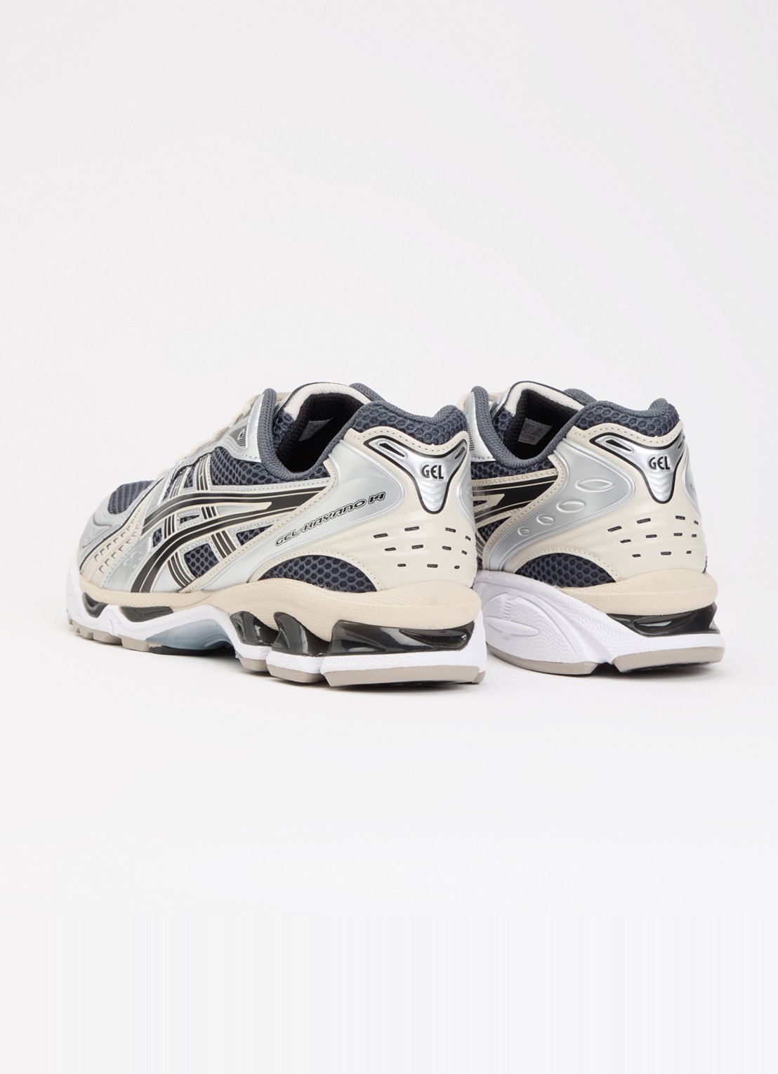 ASICS Gel-Kayano 14 sneaker met mesh details - achterkant 5 grijs