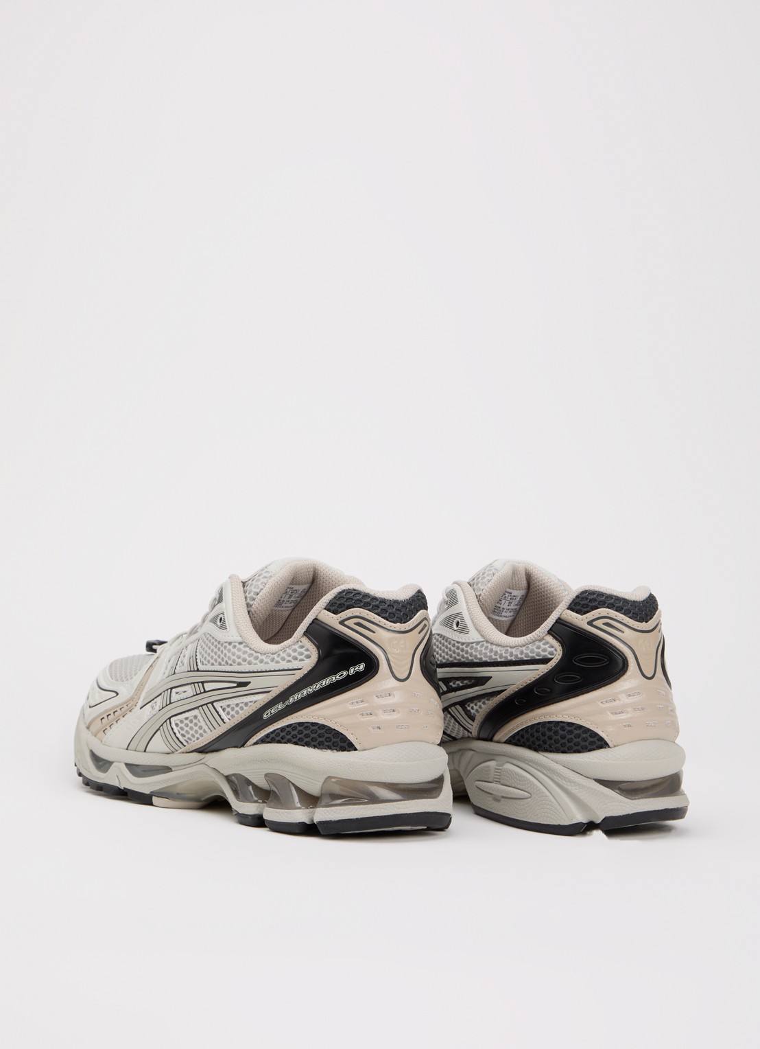 ASICS Gel-Kayano 14 sneaker met mesh details - achterkant 8 grijs