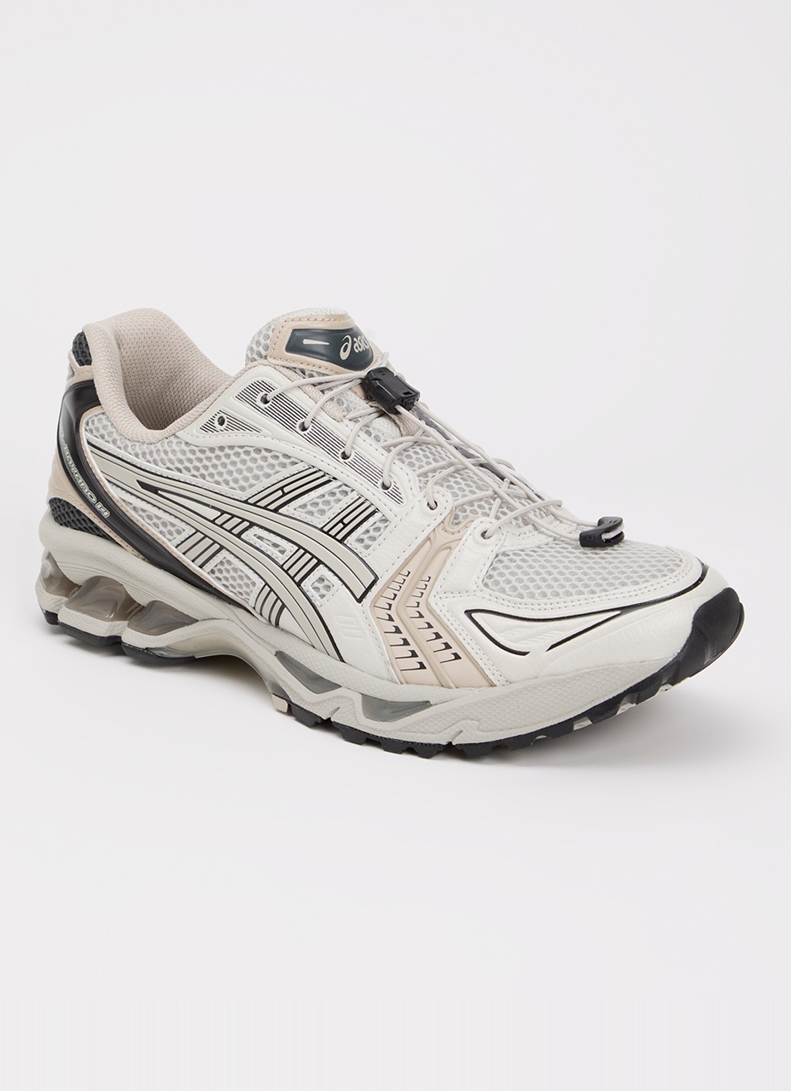 ASICS Gel-Kayano 14 sneaker met mesh details - voorkant 6 grijs