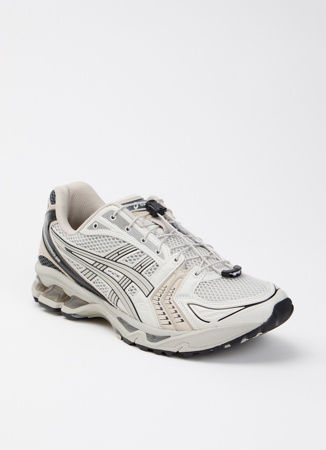 ASICS Gel-Kayano 14 sneaker met mesh details - voorkant 7 grijs