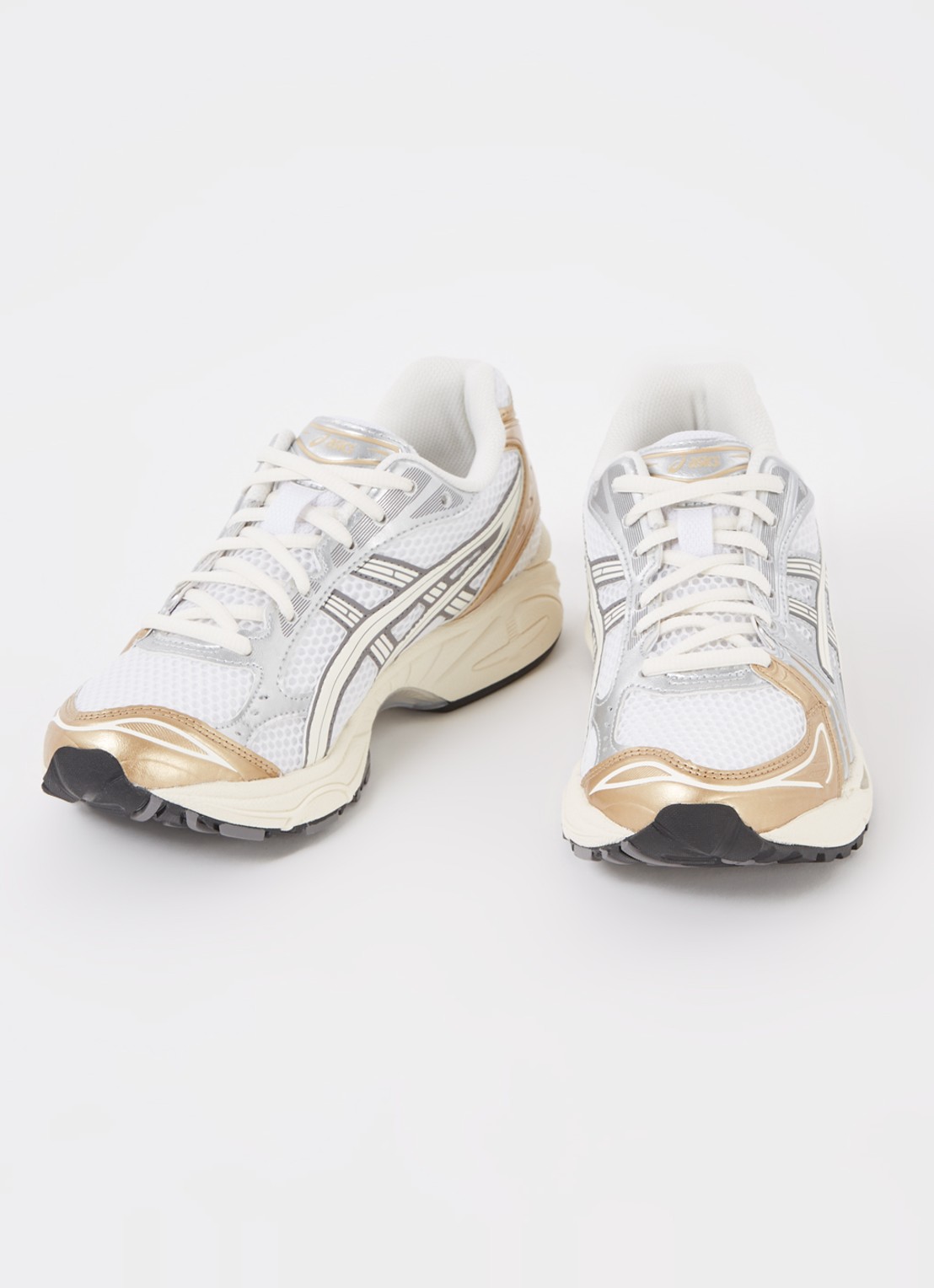 ASICS Gel-Kayano 14 sneaker met mesh en metallic details - detail 3 goud