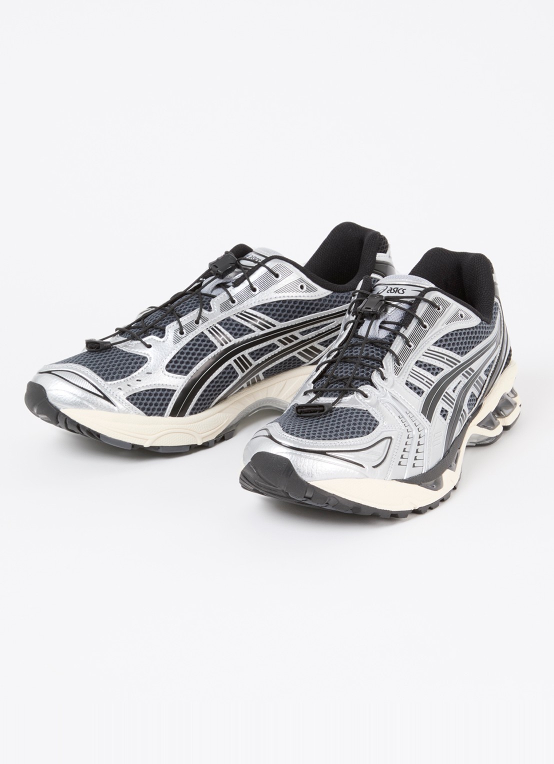 ASICS Gel-Kayano 14 sneaker met mesh en metallic details - detail 6 zwart
