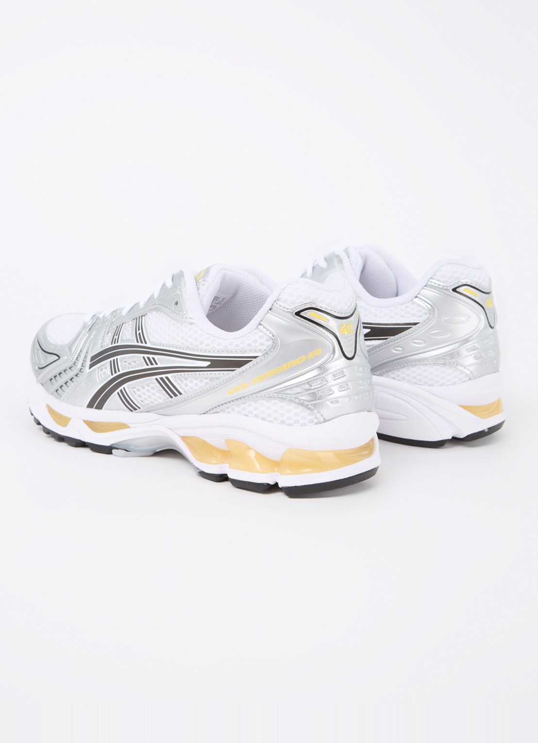 ASICS Gel-Kayano 14 sneaker met metallic details - achterkant 5 wit