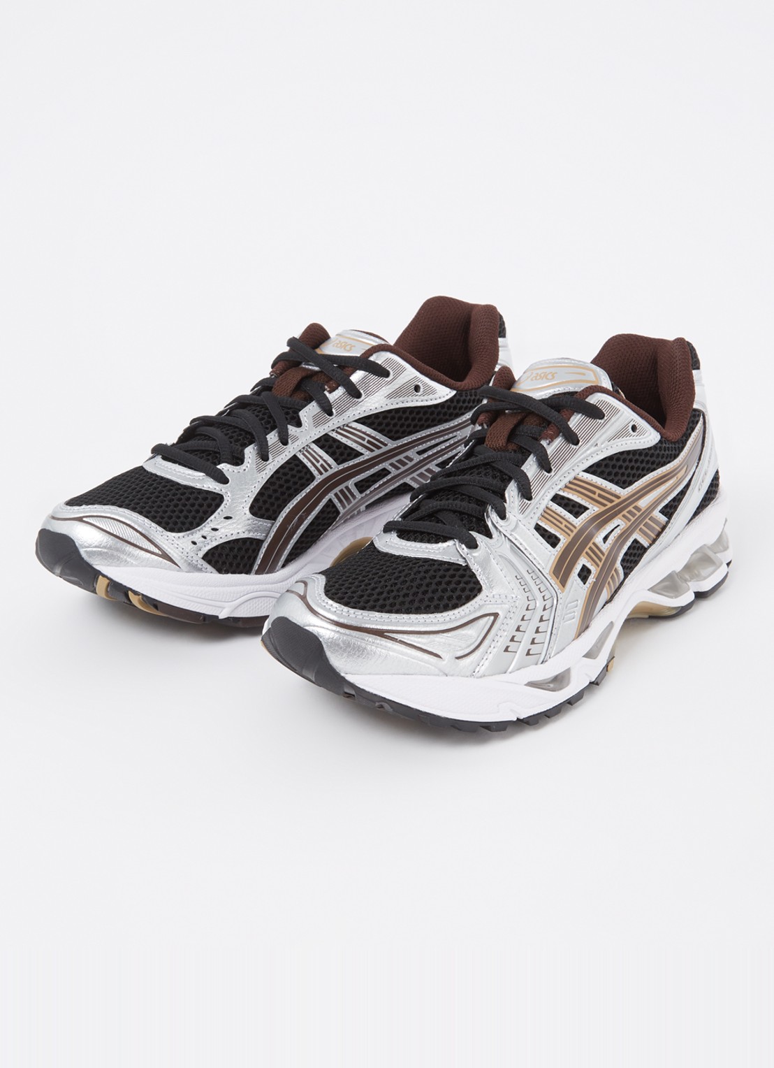 ASICS Gel-Kayano 14 sneaker met metallic details - detail zwart