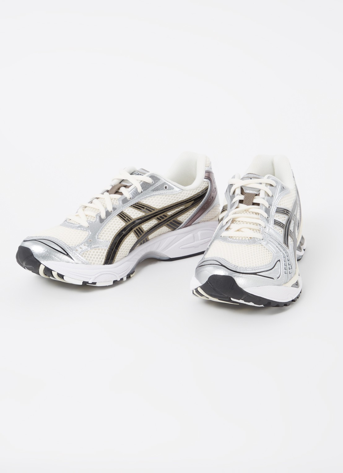 ASICS Gel-Kayano 14 sneaker met metallic details - detail gebroken wit