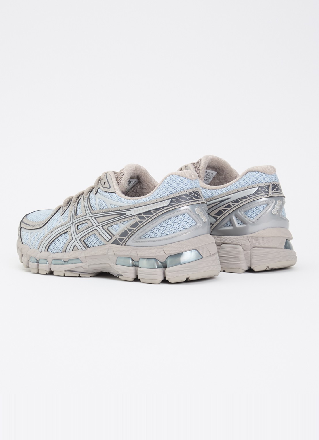 ASICS Gel-Kayano 20 sneaker met mesh details - achterkant 4 donkerbeige