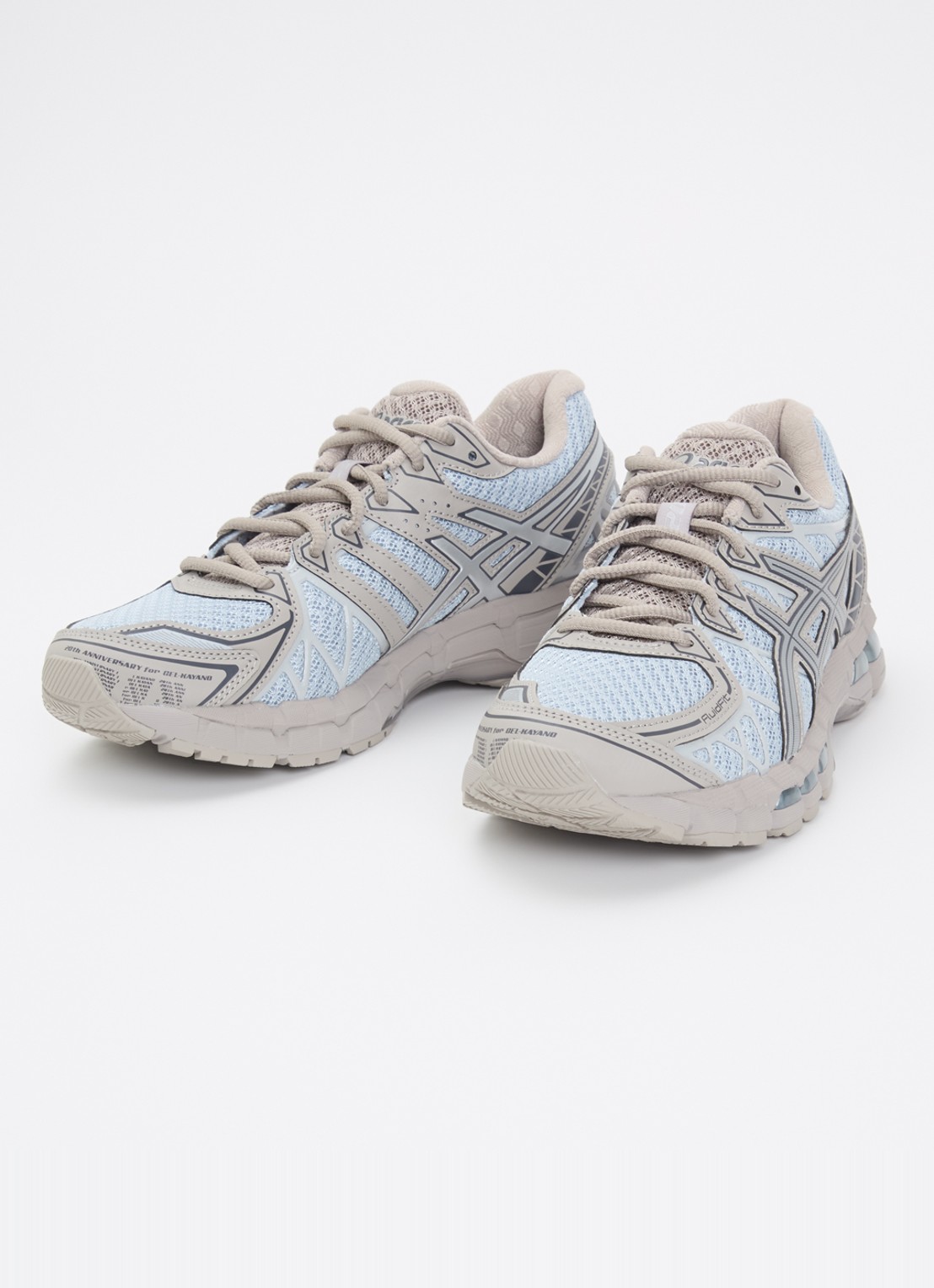 ASICS Gel-Kayano 20 sneaker met mesh details - detail donkerbeige