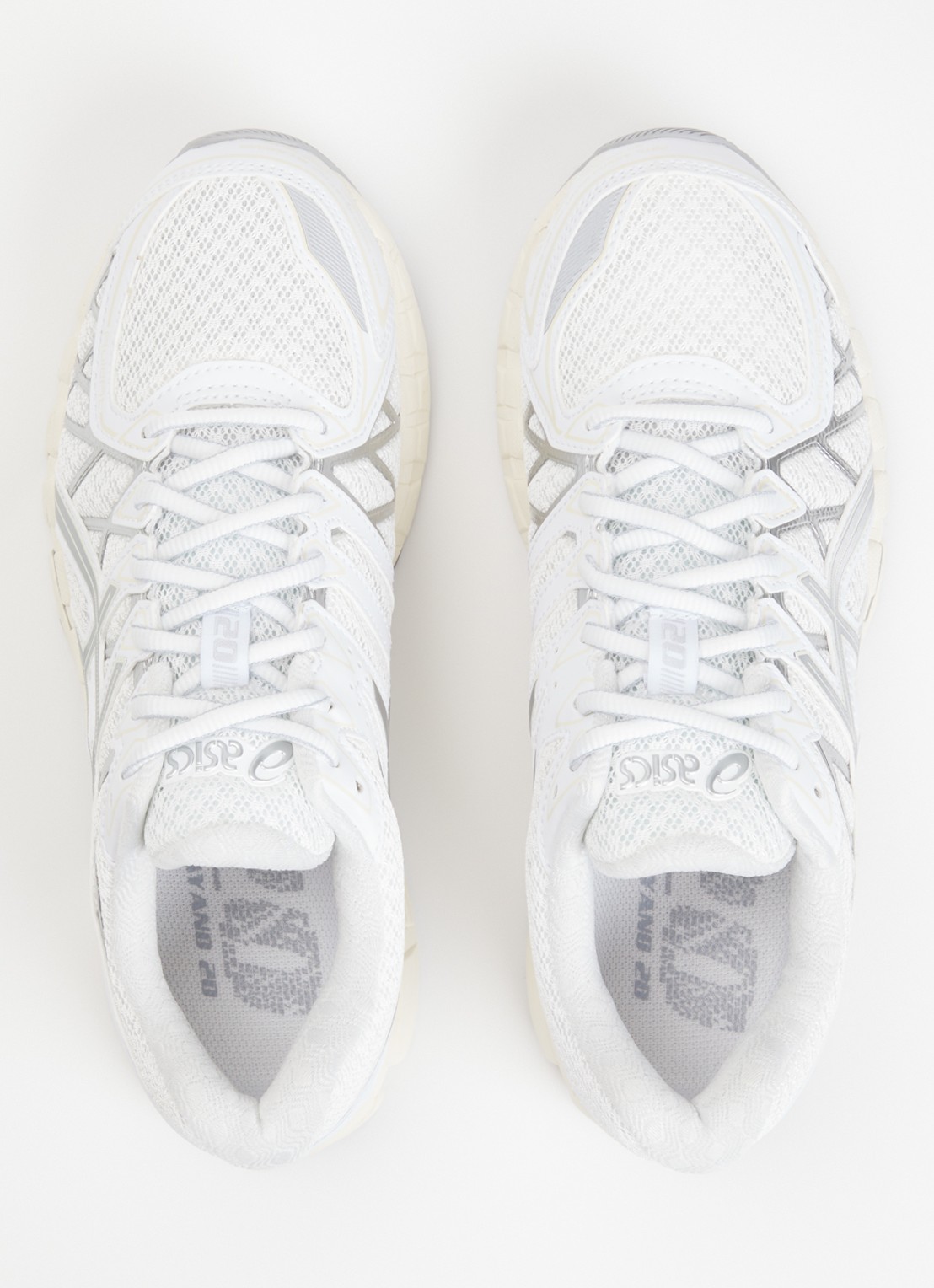 ASICS Gel-Kayano 20 sneaker met mesh details - detail 3 wit