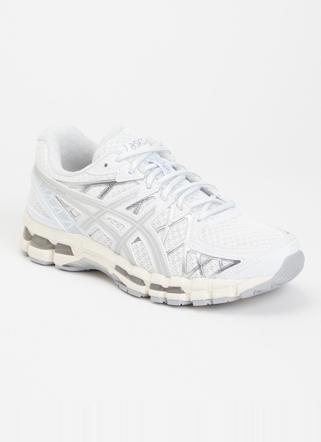 ASICS Gel-Kayano 20 sneaker met mesh details - voorkant 5 wit