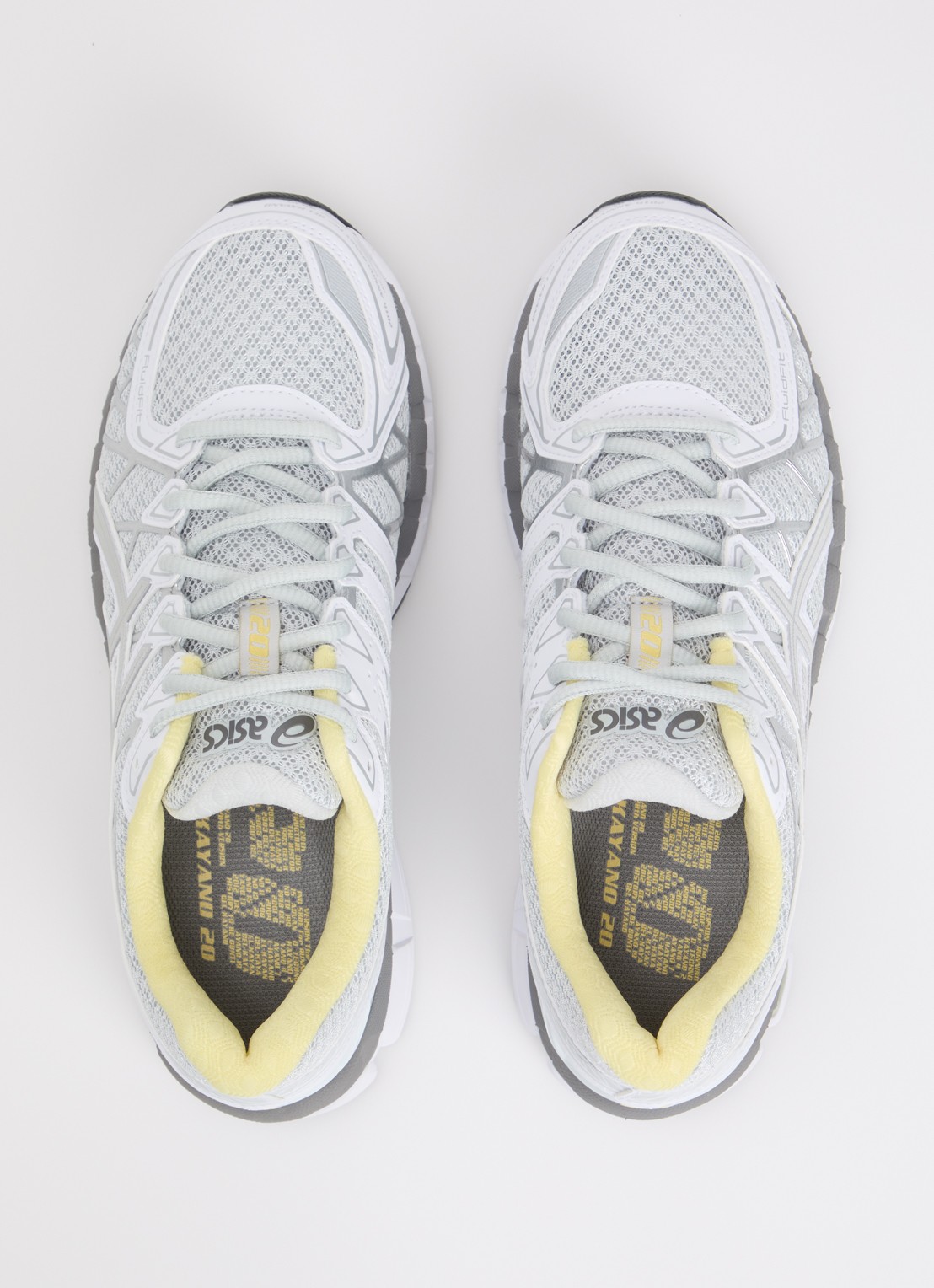 ASICS Gel-Kayano 20 sneaker met mesh details - detail 3 grijs
