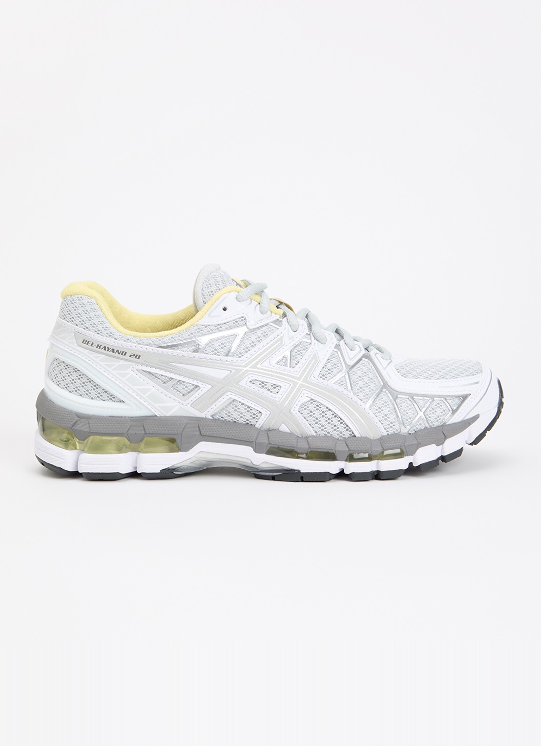 ASICS Gel-Kayano 20 sneaker met mesh details - voorkant 5 grijs