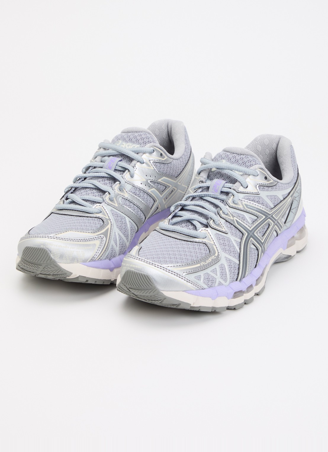 ASICS Gel-Kayano 20 sneaker met mesh details - detail 3 grijs