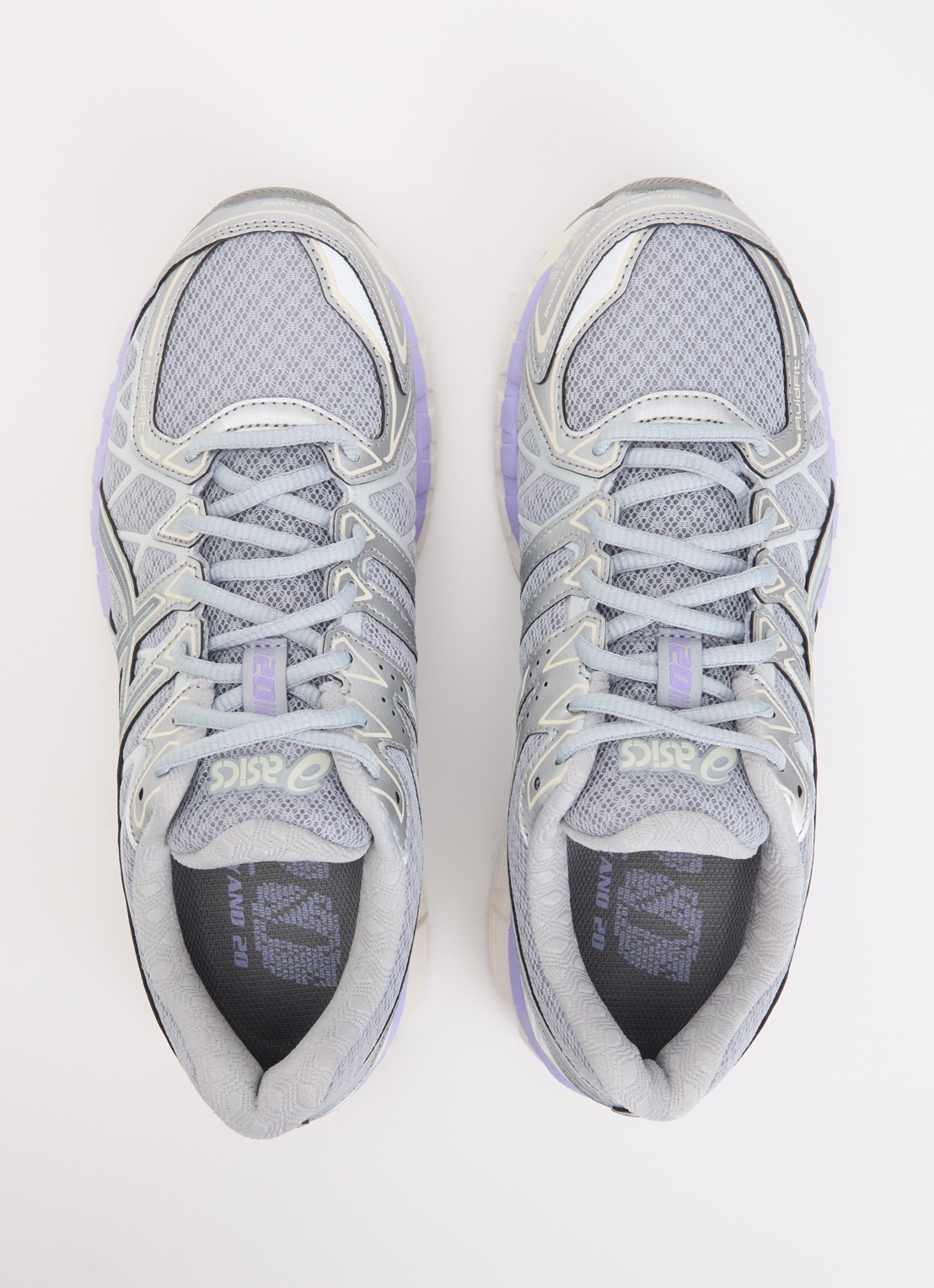 ASICS Gel-Kayano 20 sneaker met mesh details - detail 4 grijs