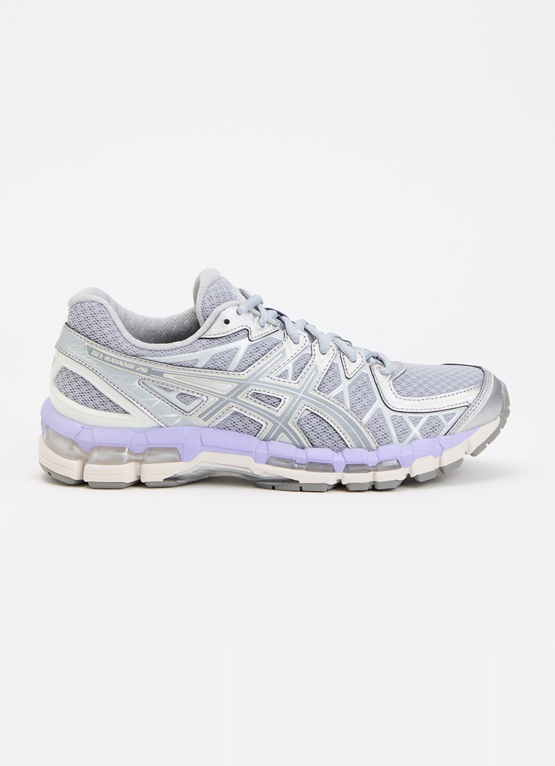 ASICS Gel-Kayano 20 sneaker met mesh details - voorkant 2 grijs