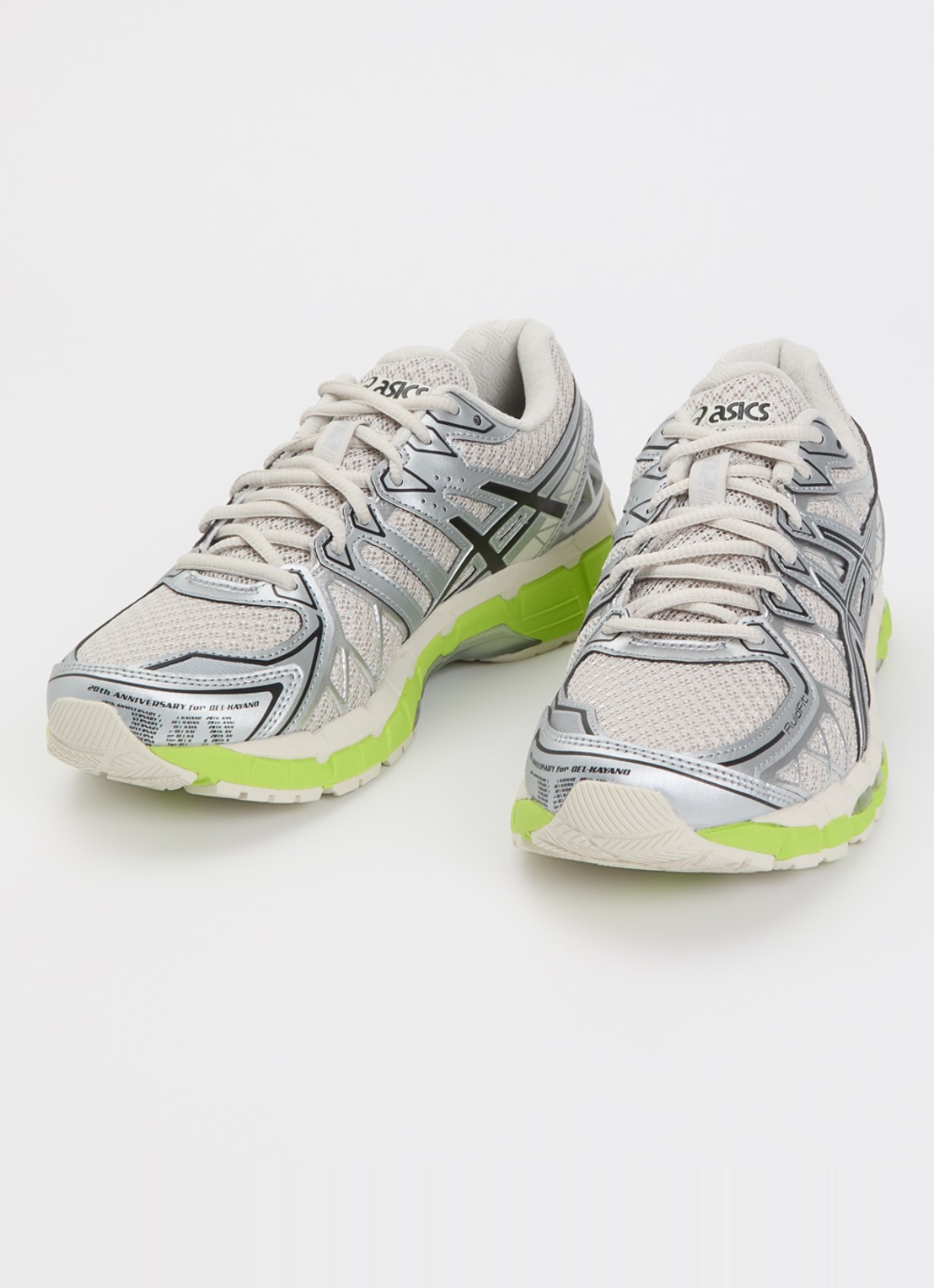 ASICS Gel-Kayano 20 sneaker met mesh details - detail 3 grijs