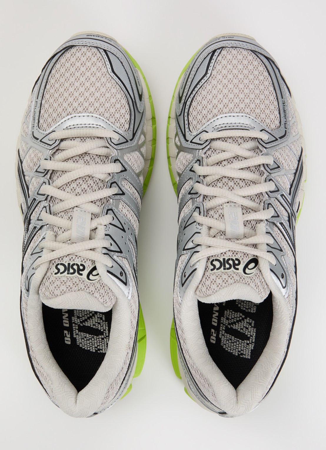 ASICS Gel-Kayano 20 sneaker met mesh details - detail 4 grijs