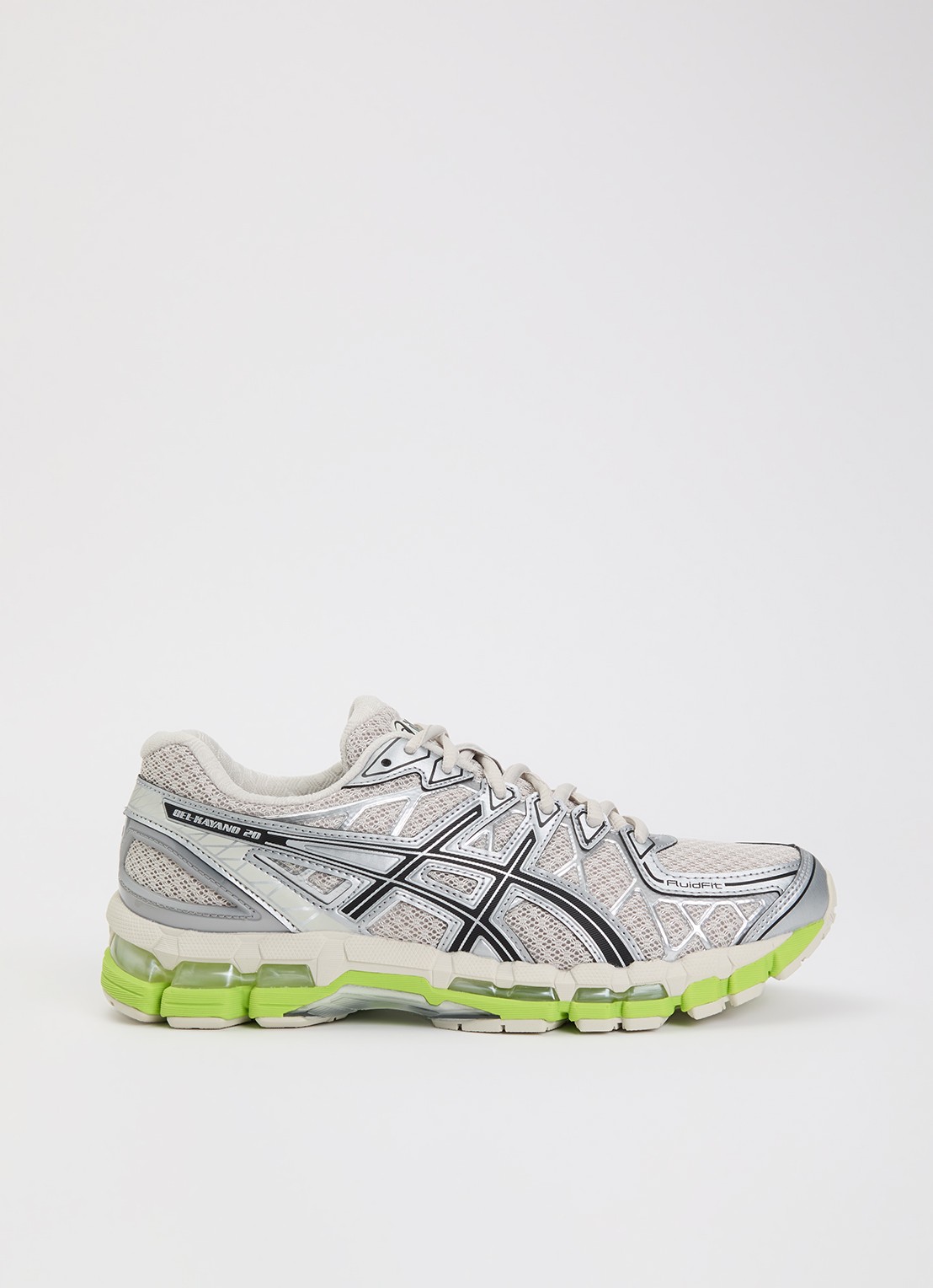 ASICS Gel-Kayano 20 sneaker met mesh details - voorkant 2 grijs