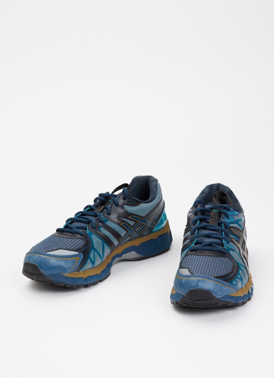 ASICS Gel-Kayano 20 sneaker met mesh details - detail blauw