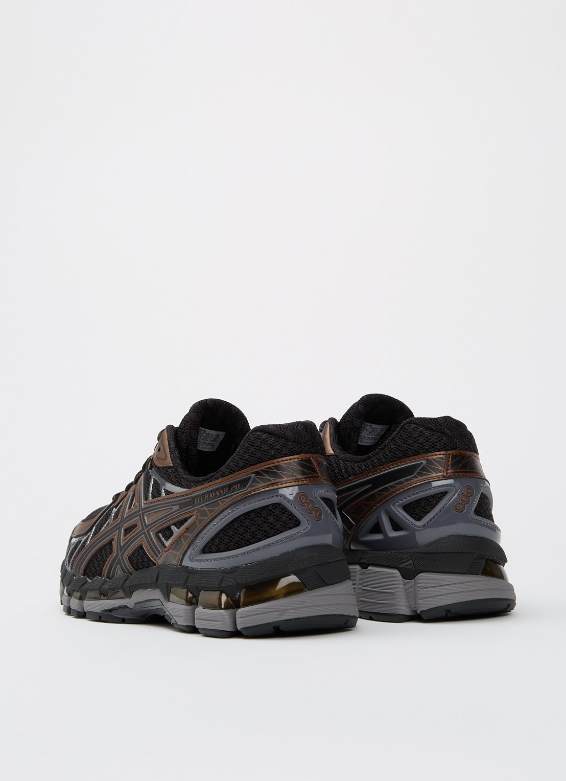 ASICS Gel-Kayano 20 sneaker met mesh details - achterkant zwart