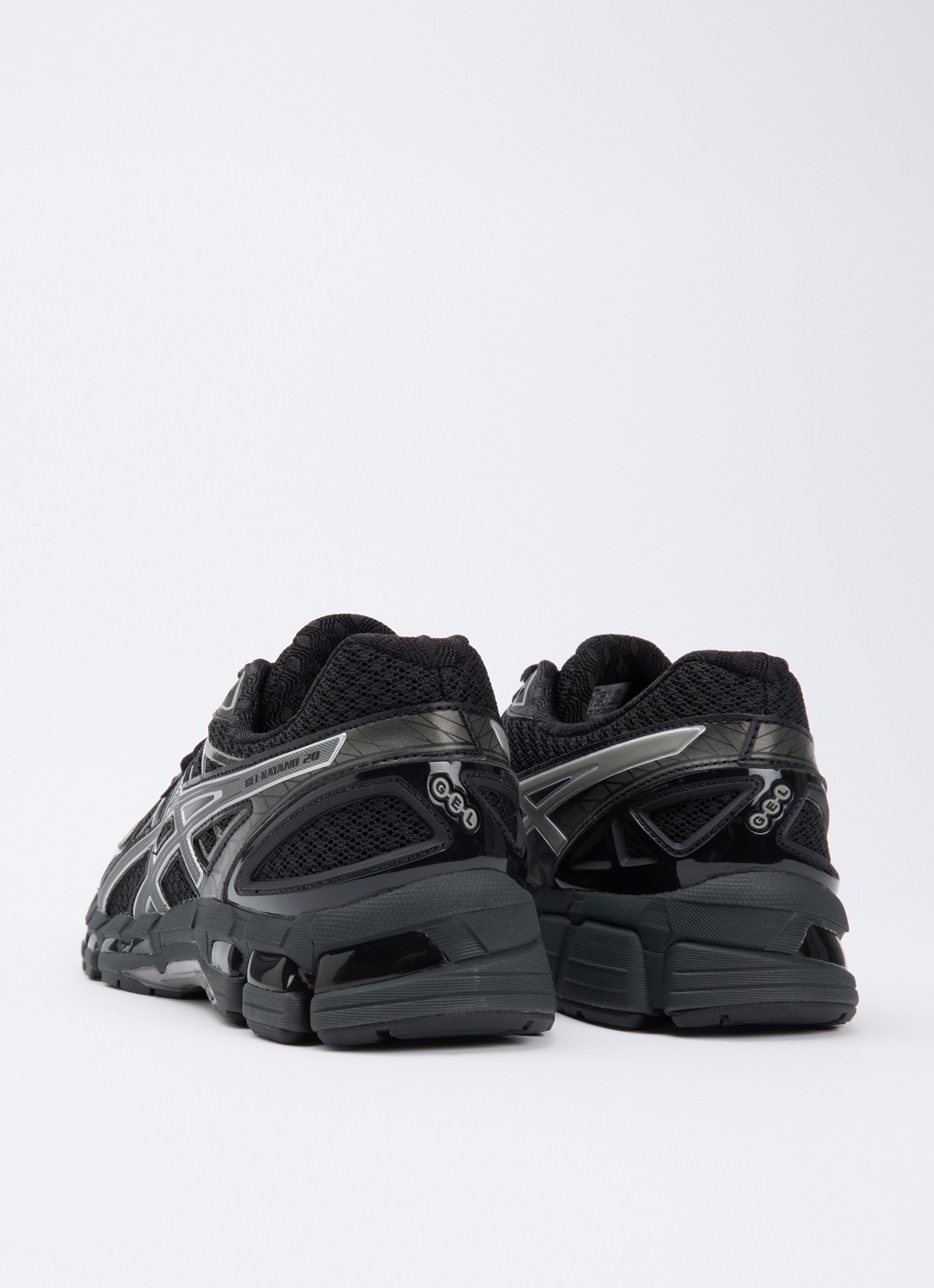ASICS Gel-Kayano 20 sneaker met mesh details - achterkant zwart