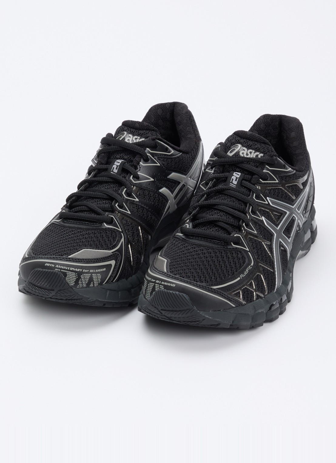ASICS Gel-Kayano 20 sneaker met mesh details - detail 3 zwart