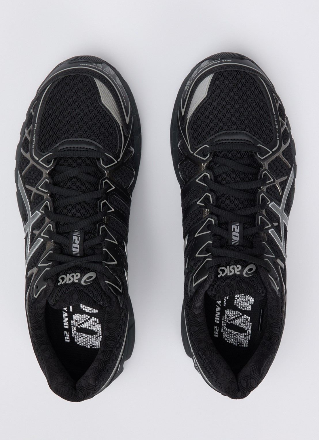 ASICS Gel-Kayano 20 sneaker met mesh details - detail 4 zwart