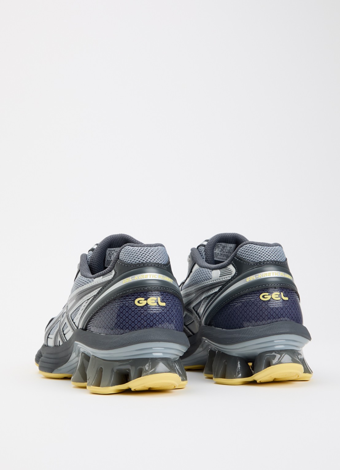 ASICS Gel-Kinetic Fluent sneaker met mesh details - achterkant 2 antraciet